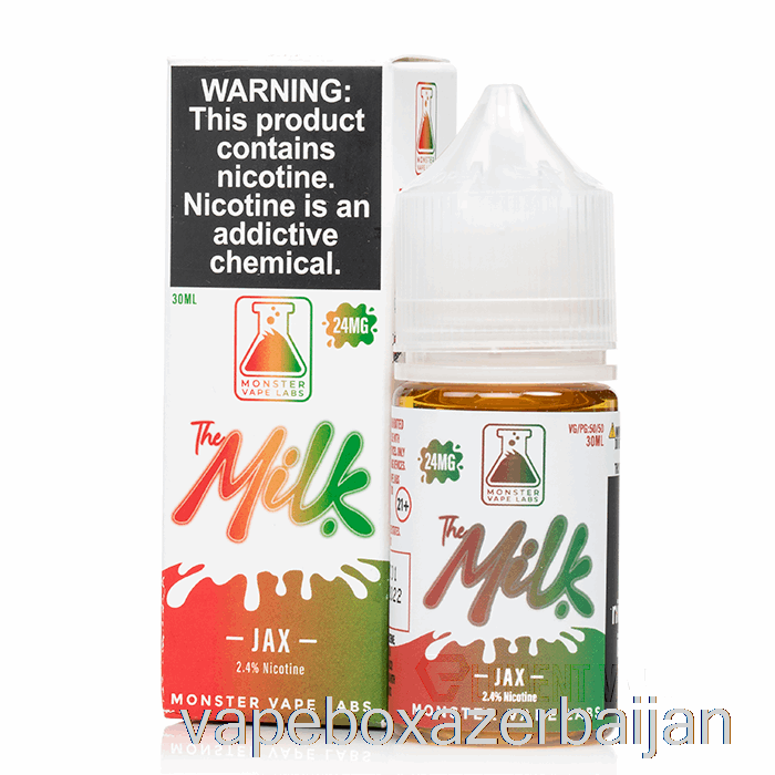 E-Juice Vape JAX - The Milk Salts - 30mL 24mg